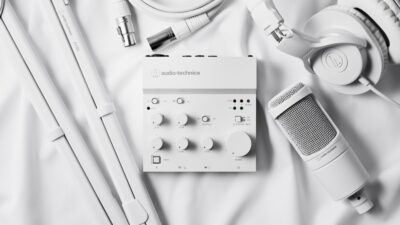 ライブ配信向けUSBオーディオミキサー オーディオテクニカ『AT-UMX3 WH』オンラインストア限定 USBオーディオミキサー