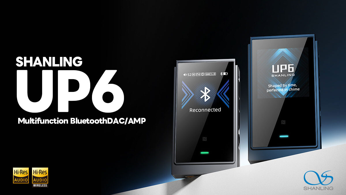 Shanling、ポータブルBluetooth DAC/AMP「UP6」を発表