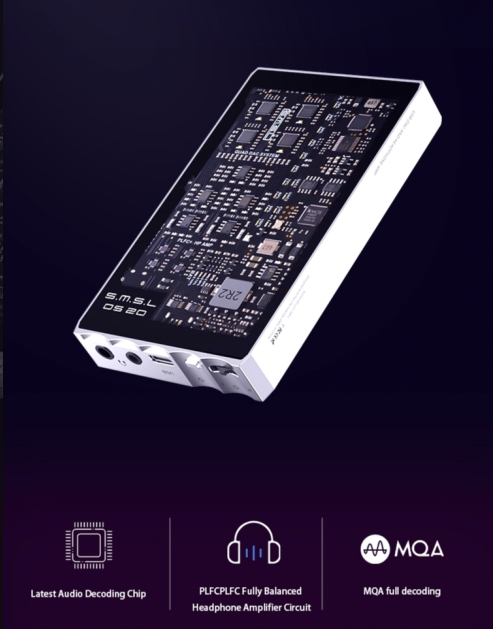 SMSL DS20発売開始！最新の第3世代XMOS XU-316を搭載し！