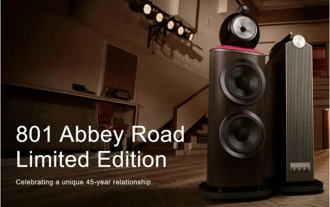 【限定140ペア】Bowers & Wilkins、アビーロードスタジオとコラボした「801 Abbey Roadリミテッドエディション」スピーカーを発表 —— 価格は約70000ドル（約502万円）