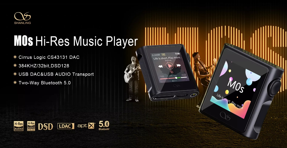 Shanling、超小型ハイレゾプレイヤー『M0s』を99ドルで発売　M0 Proの軽量版、グレー・ブラウン新色追加