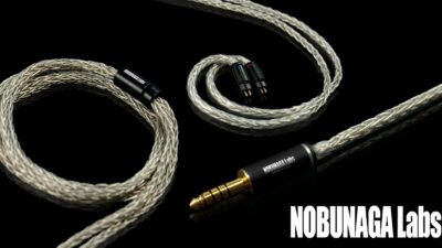 NOBUNAGA Labs、純銀パラジウム／金メッキ採用の高級リケーブルにイヤーループ対応モデル「CERES-Omega-EL」「Gilgames-EL」を発表