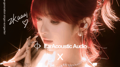 EarAcoustic × Zkaaai、限定コラボIEM「Cipher」を発表