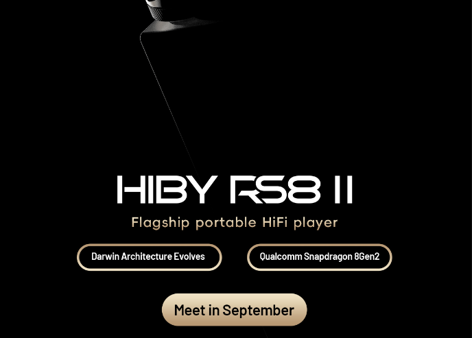 HiBy、次世代フラッグシップDAP「RS8 II」を初公開