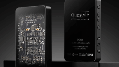 Questyle ポータブルDAC/ヘッドフォンアンプの集大成「SIGMA」を発表
