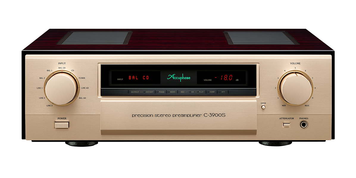 アキュフェーズ、フラグシップ・プリアンプ「C-3900S」を10月発売