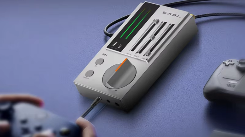 SMSL、ゲーミング向け小型DAC＆ヘッドホンアンプ「R1」を発表 — コンパクト筐体に高性能と拡張性を凝縮