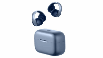 Anker、完全ワイヤレスイヤホン「Soundcore AeroClip」に新色スカイブルーを追加