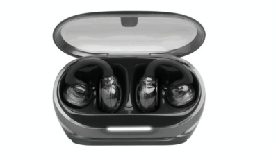 JBL、カフスタイルのオープンイヤー完全ワイヤレスイヤホン『Soundgear Clips』に新色「コッパー」登場