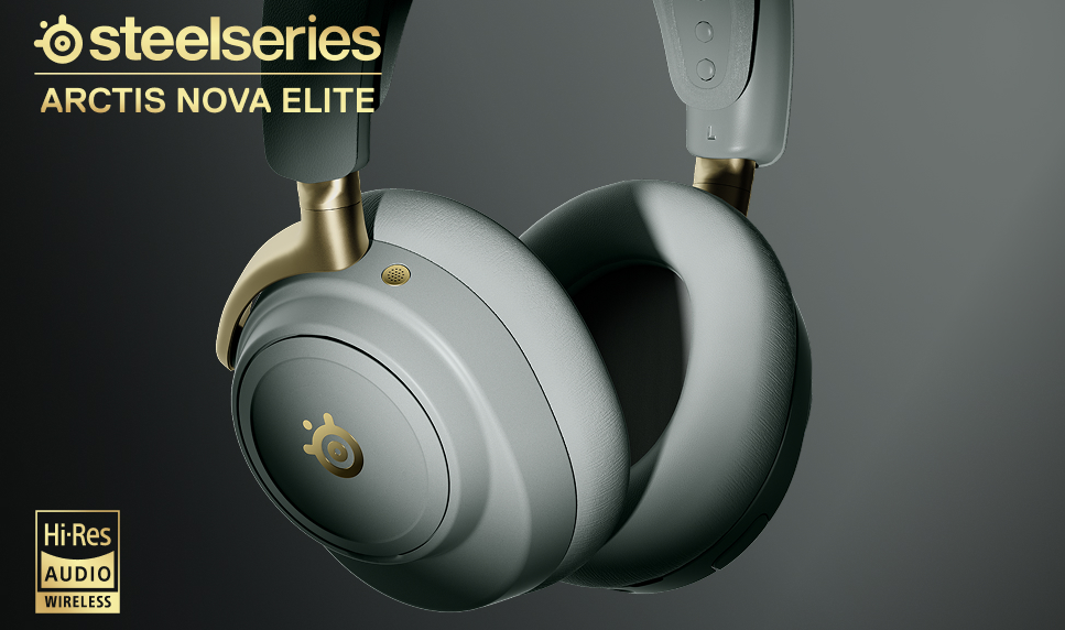 SteelSeries Arctis Nova Elite ― 世界初のHi-Resワイヤレス対応ゲーミングヘッドセットが登場