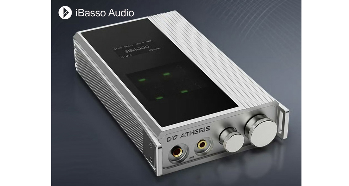 iBasso Audio、新型ポータブルデュアルディスクリートDAC/AMP「D17 ATHERIS」を発表