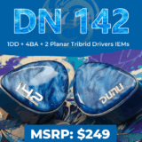 DUNU、海の静謐さをデザインに宿した新作「DN142」を発表　1DD＋4BA＋2プラナー構成のハイブリッドIEMが予約開始