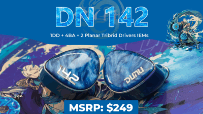 DUNU、海の静謐さをデザインに宿した新作「DN142」を発表　1DD＋4BA＋2プラナー構成のハイブリッドIEMが予約開始