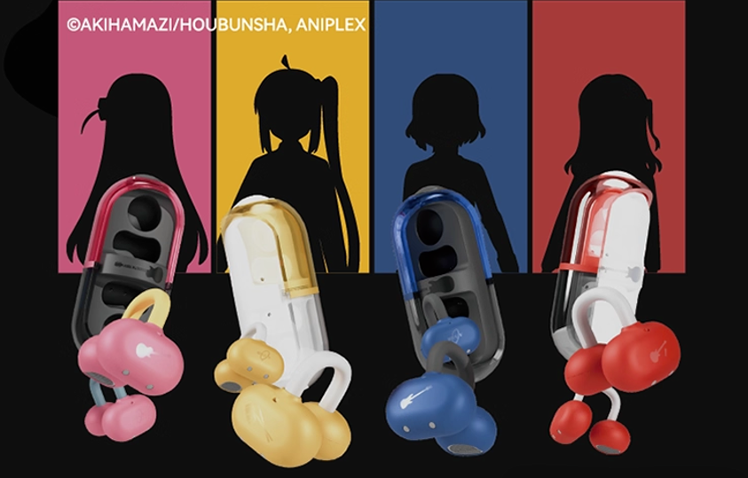 MOONDROP x「結束バンド」コラボモデル イヤーカフ型ワイヤレスイヤホン「PILL」を発売 — 価格239元