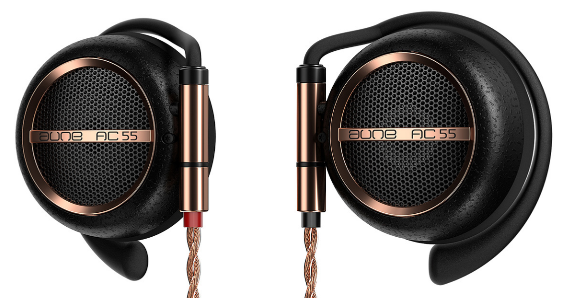 aune audio、新開放型耳掛けヘッドフォン「AC55」を発表 40mm径バイオファイバー複合ドライバーを搭載