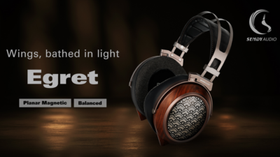 SENDY AUDIO、平面磁界型オープンヘッドホン「Egret」を発売