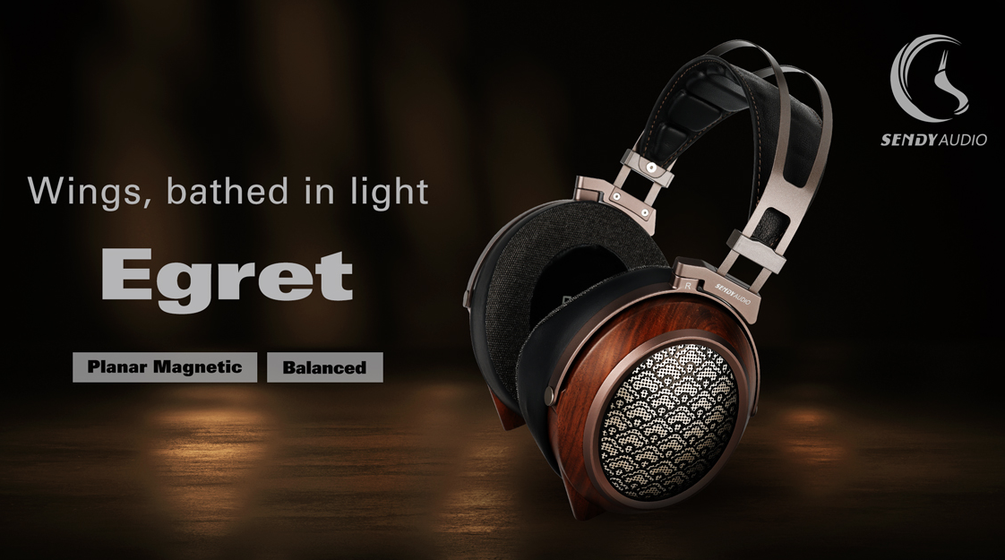 SENDY AUDIO、平面磁界型オープンヘッドホン「Egret」を発売