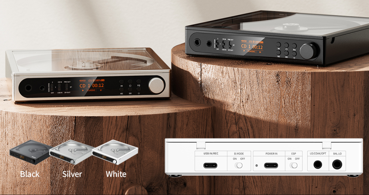 FiiO、ポータブルCDプレーヤー新モデル「DM15 R2R」を発売