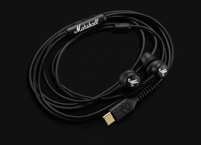 Marshall、USB Type-C接続のダイナミック型インイヤーイヤホン「Mode USB-C」を発表