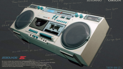 ZUTOMAYO ORION、コラボモデル多機能CDラジオカセットプレーヤー「SCR-B9(Z)」を発売