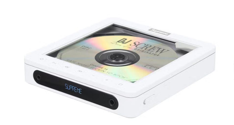 SupremeとFiiO、限定コラボ「DM13」ポータブルCDプレーヤーを発表へ