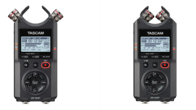 ティアック、32bitフロート録音対応の4chポータブルレコーダー「DR-40XP」を発売