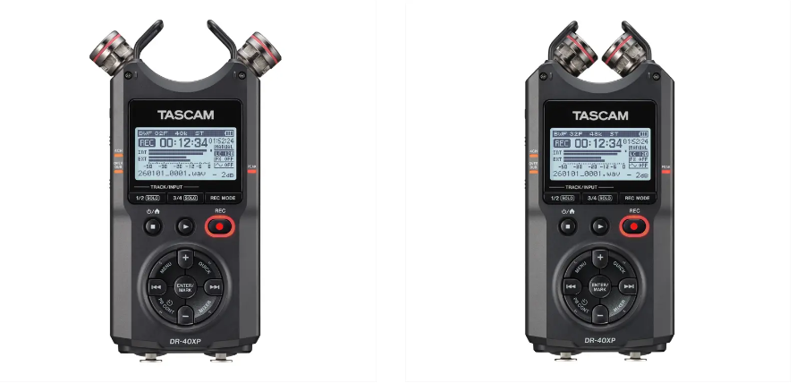 ティアック、32bitフロート録音対応の4chポータブルレコーダー「DR-40XP」を発売