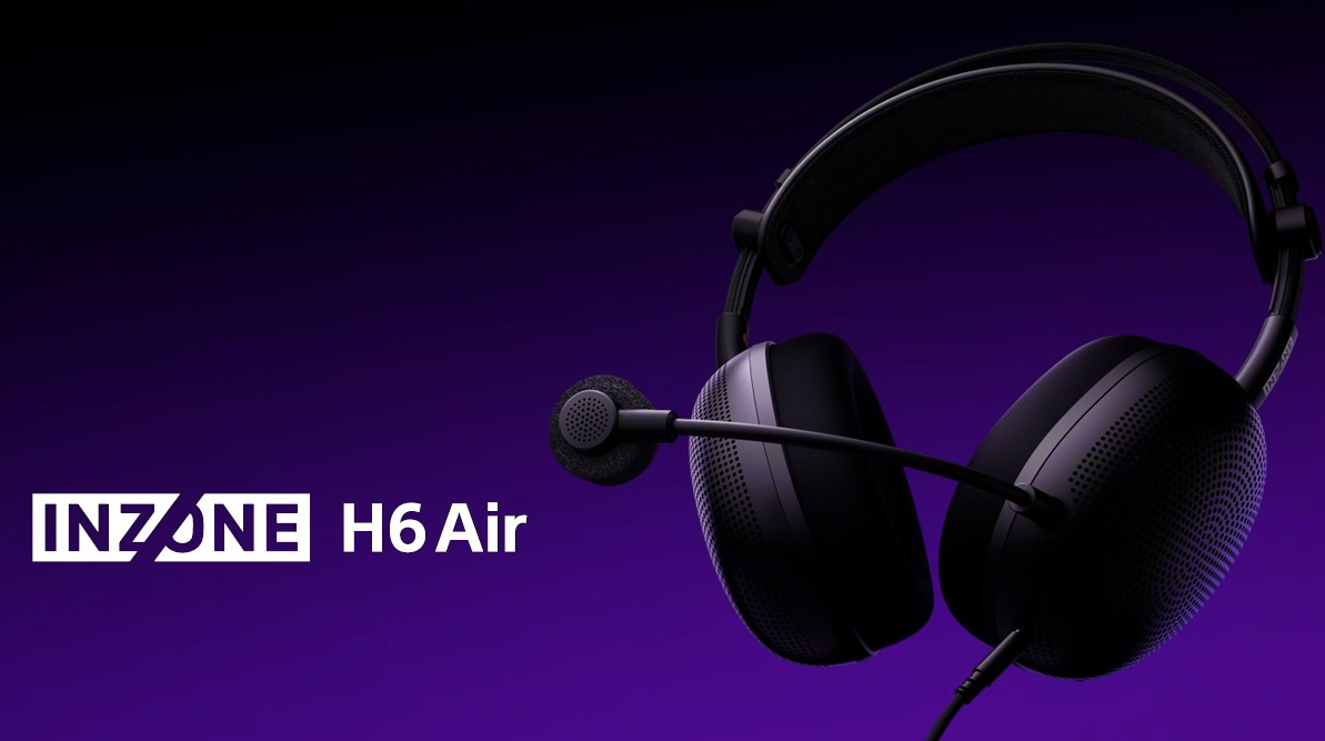 ソニー、背面開放型ゲーミングヘッドセット「INZONE H6 Air」を発表