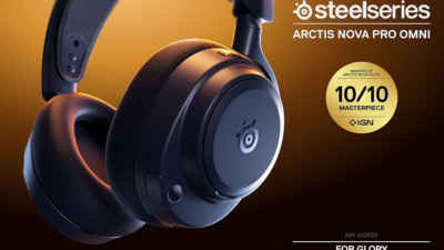 SteelSeries、ワイヤレスゲーミングヘッドセット「Arctis Nova Pro Omni M.Blue」を発売