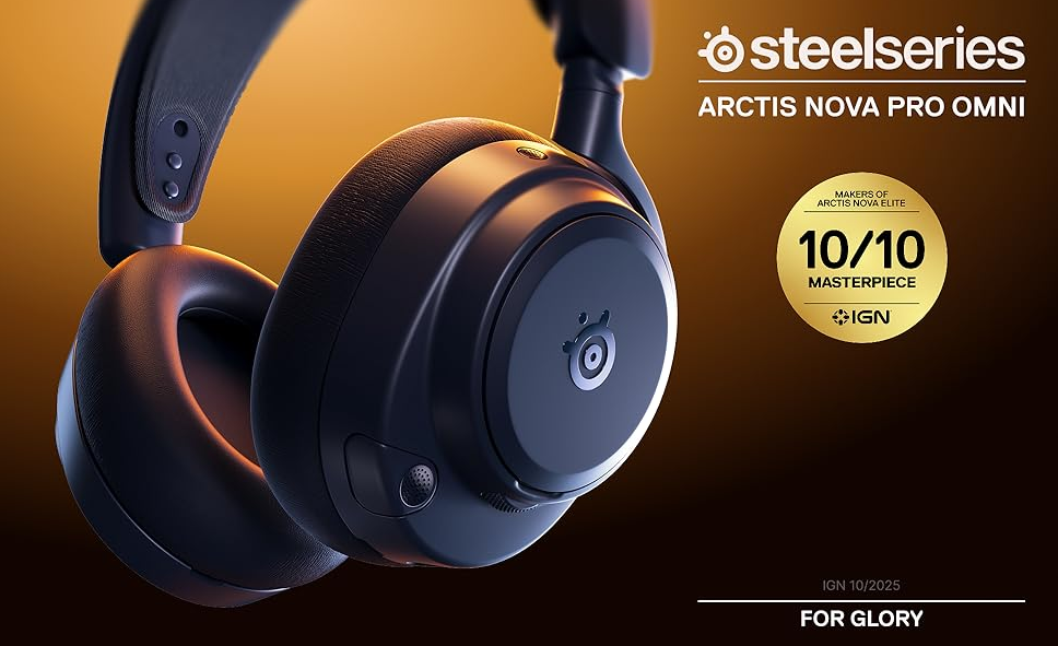 SteelSeries、ワイヤレスゲーミングヘッドセット「Arctis Nova Pro Omni M.Blue」を発売